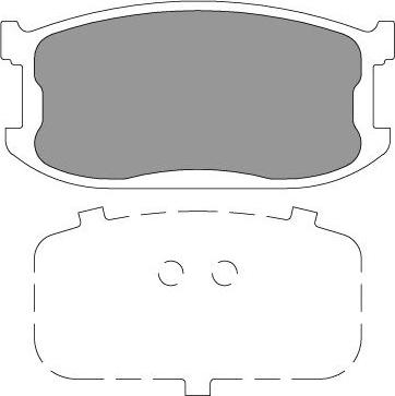 Kavo Parts KBP-4565 - Kit pastiglie freno, Freno a disco autozon.pro