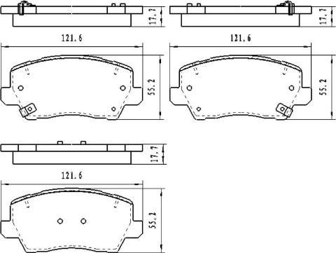 Kavo Parts KBP-4579 - Kit pastiglie freno, Freno a disco autozon.pro