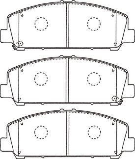 Kavo Parts KBP-6611 - Kit pastiglie freno, Freno a disco autozon.pro