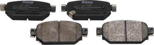 Kavo Parts KBP-10060 - Kit pastiglie freno, Freno a disco autozon.pro