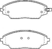 Kavo Parts KBP-1021 - Kit pastiglie freno, Freno a disco autozon.pro