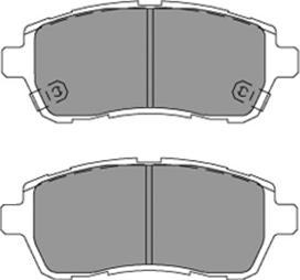 Suzuki 55810-52R51 - Kit pastiglie freno, Freno a disco autozon.pro