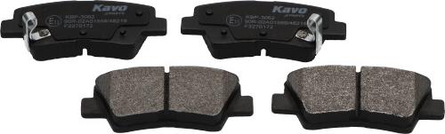 Kavo Parts KBP-3062 - Kit pastiglie freno, Freno a disco autozon.pro