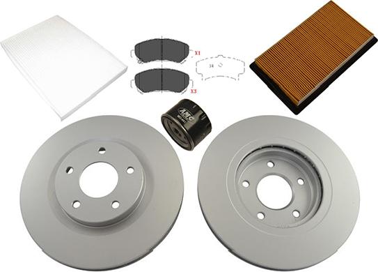 Kavo Parts KSK-6502 - Kit componenti, Controllo periodico autozon.pro