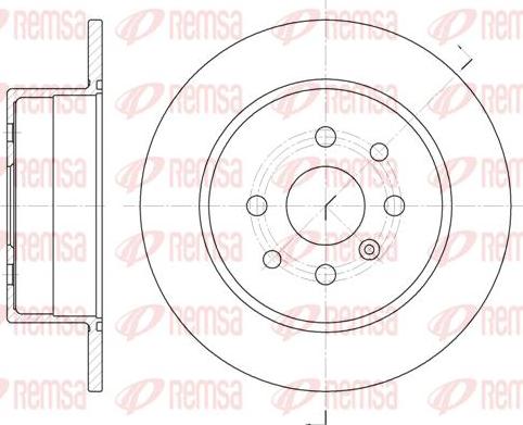 Kawe 6454 00 - Discofreno autozon.pro