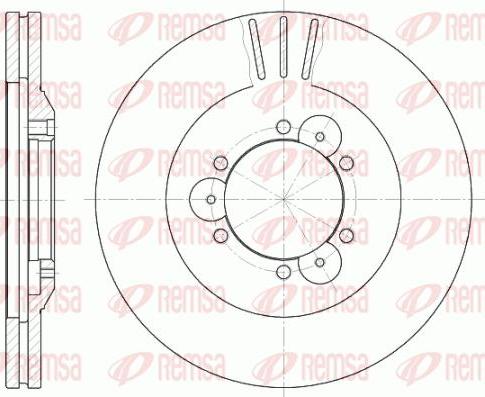 BENDIX 520481 - Discofreno autozon.pro