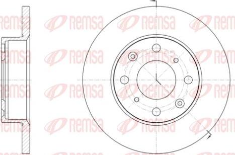 Kawe 6040 00 - Discofreno autozon.pro