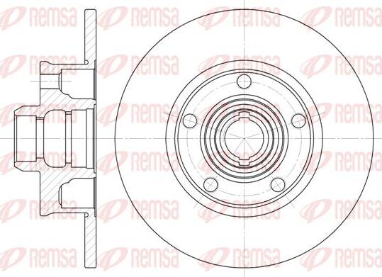 Kawe 6025 00 - Discofreno autozon.pro