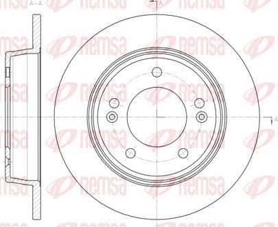 Kawe 61435 00 - Discofreno autozon.pro