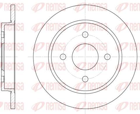 Kawe 6155 00 - Discofreno autozon.pro