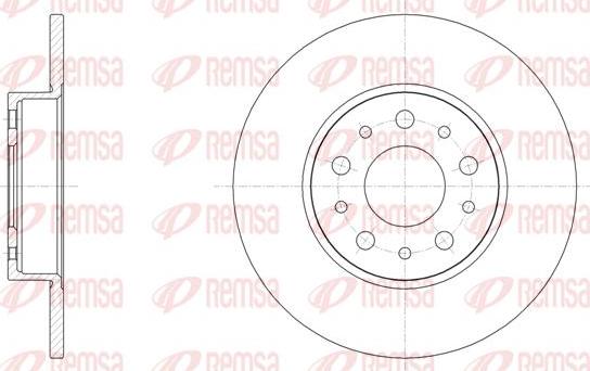 Kawe 61500 00 - Discofreno autozon.pro