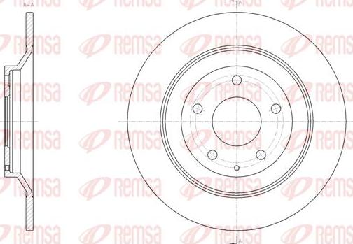 Kawe 61518 00 - Discofreno autozon.pro