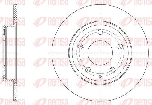 Kawe 61575 00 - Discofreno autozon.pro