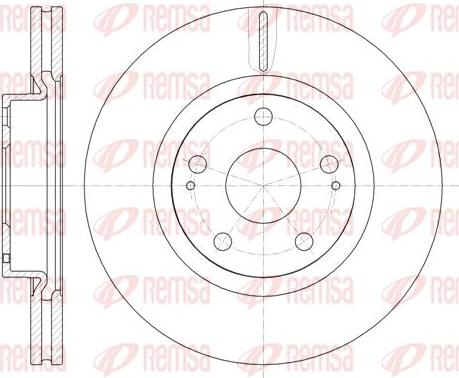 Kawe 61050 10 - Discofreno autozon.pro