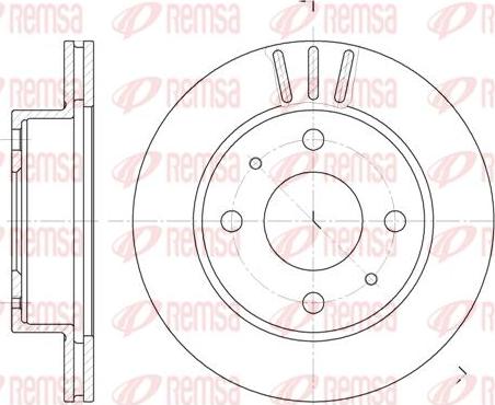 Kawe 61150 10 - Discofreno autozon.pro