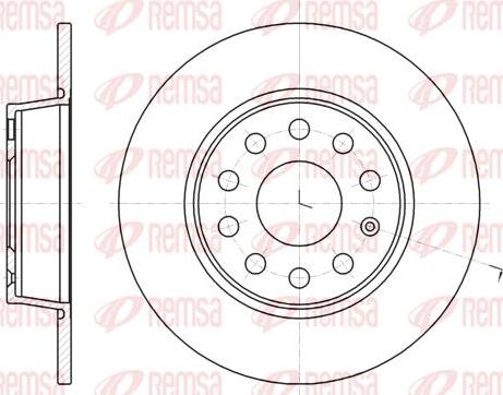 Kawe 61340 00 - Discofreno autozon.pro