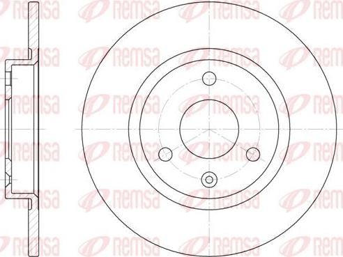 Kawe 6129 00 - Discofreno autozon.pro