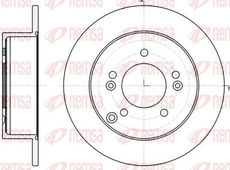 Kawe 61293 00 - Discofreno autozon.pro