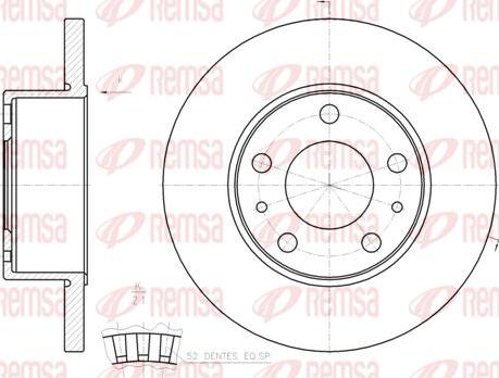 Kawe 61202 00 - Discofreno autozon.pro