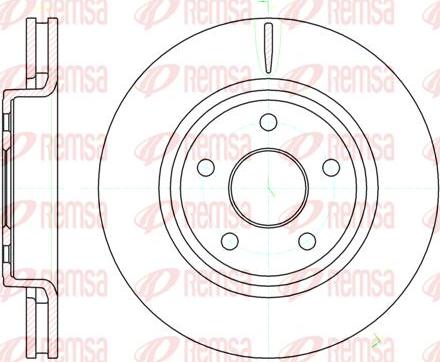 Kawe 61210 10 - Discofreno autozon.pro