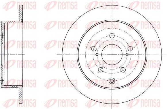 Kawe 61736 00 - Discofreno autozon.pro