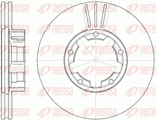 Quinton Hazell BDC5827 - Discofreno autozon.pro