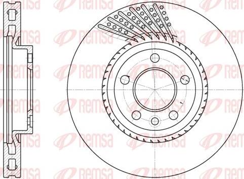 HELLA 8DD 355 109-671 - Discofreno autozon.pro