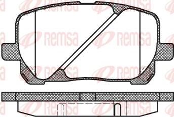 Kawe 0954 00 - Kit pastiglie freno, Freno a disco autozon.pro