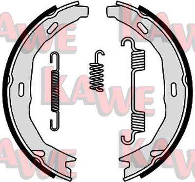 Kawe 09660 - Kit ganasce, Freno stazionamento autozon.pro