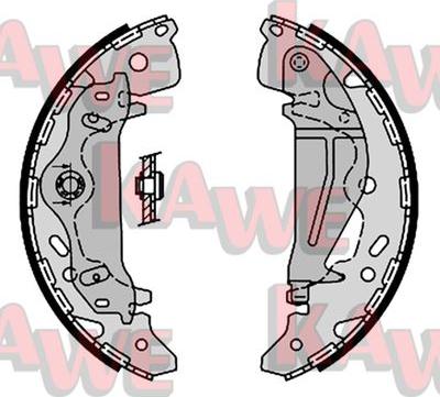 Kawe 09230 - Kit ganasce freno autozon.pro