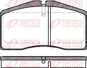 Kawe 0448 00 - Kit pastiglie freno, Freno a disco autozon.pro