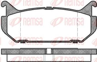 Kawe 0416 00 - Kit pastiglie freno, Freno a disco autozon.pro