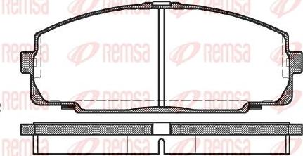 Kawe 0421 00 - Kit pastiglie freno, Freno a disco autozon.pro