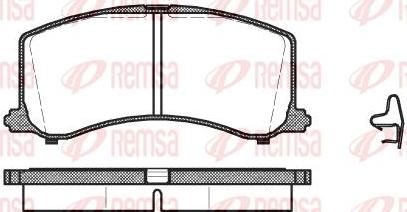 Kawe 0595 02 - Kit pastiglie freno, Freno a disco autozon.pro