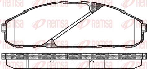 Kawe 0507 00 - Kit pastiglie freno, Freno a disco autozon.pro