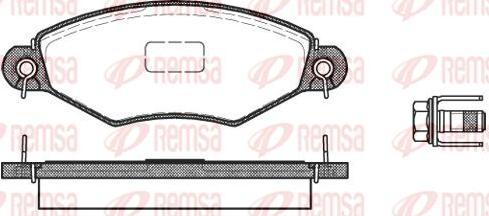 Kawe 0643 10 - Kit pastiglie freno, Freno a disco autozon.pro