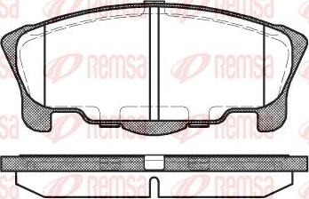 Kawe 0657 00 - Kit pastiglie freno, Freno a disco autozon.pro