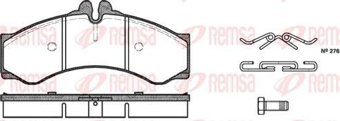 Kawe 0614 00 - Kit pastiglie freno, Freno a disco autozon.pro