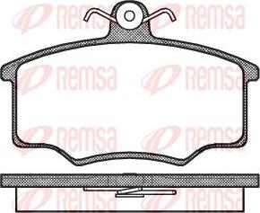 Kawe 0046 20 - Kit pastiglie freno, Freno a disco autozon.pro