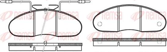 Kawe 0048 02 - Kit pastiglie freno, Freno a disco autozon.pro