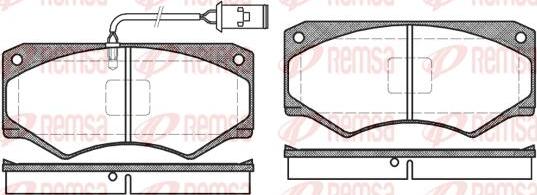 Kawe 0047 52 - Kit pastiglie freno, Freno a disco autozon.pro