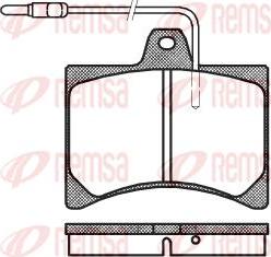 Kawe 0035 04 - Kit pastiglie freno, Freno a disco autozon.pro