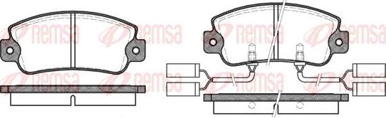 Kawe 0025 22 - Kit pastiglie freno, Freno a disco autozon.pro