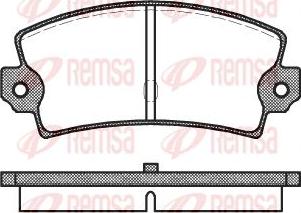 Kawe 0021 40 - Kit pastiglie freno, Freno a disco autozon.pro