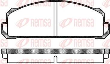 Kawe 0022 40 - Kit pastiglie freno, Freno a disco autozon.pro