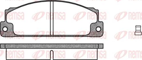 Kawe 0022 02 - Kit pastiglie freno, Freno a disco autozon.pro