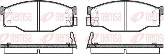 Kawe 0195 14 - Kit pastiglie freno, Freno a disco autozon.pro