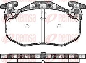 Kawe 0144 06 - Kit pastiglie freno, Freno a disco autozon.pro