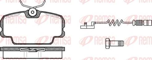 Kawe 0145 02 - Kit pastiglie freno, Freno a disco autozon.pro