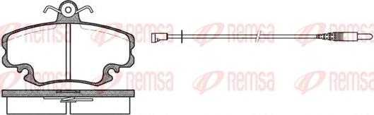 Kawe 0141 32 - Kit pastiglie freno, Freno a disco autozon.pro